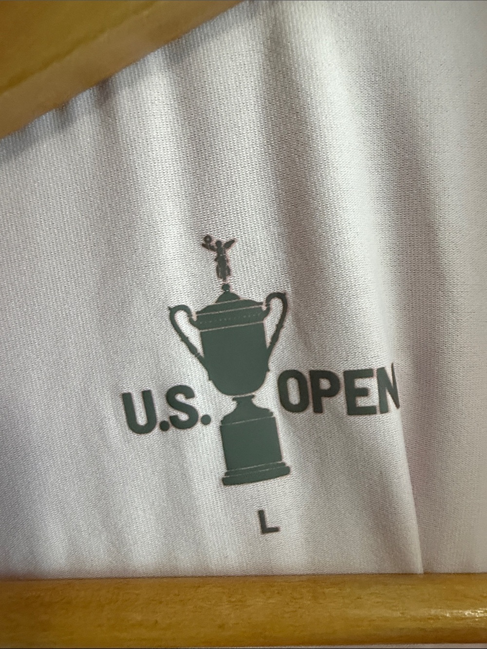 Men's Polo Shirt 122nd US Open - Red with Embroidered Crest - Picture 4 of 6